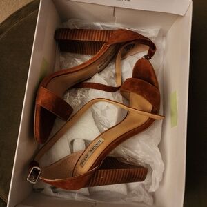 Steve Madden Women's Brown Block Heels Size 7.5